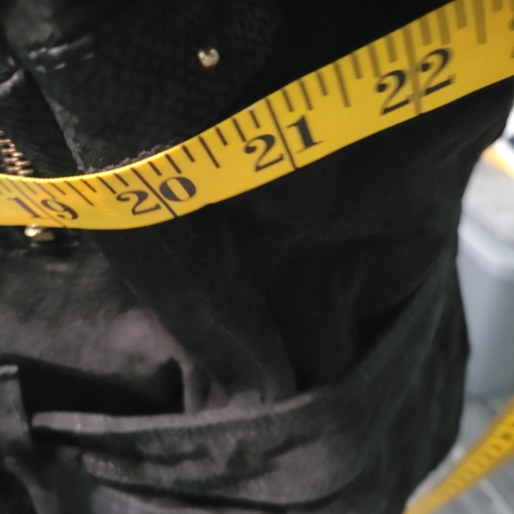 Leather Fashion Jacket With Multiple Zippers And Inside Pocket Women's M - Picture 4 of 10